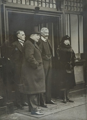 Visit of HRH the Princess Mary to launch HMS Rodney. 17th Dec 1925; Unknown; BIKGM.8145