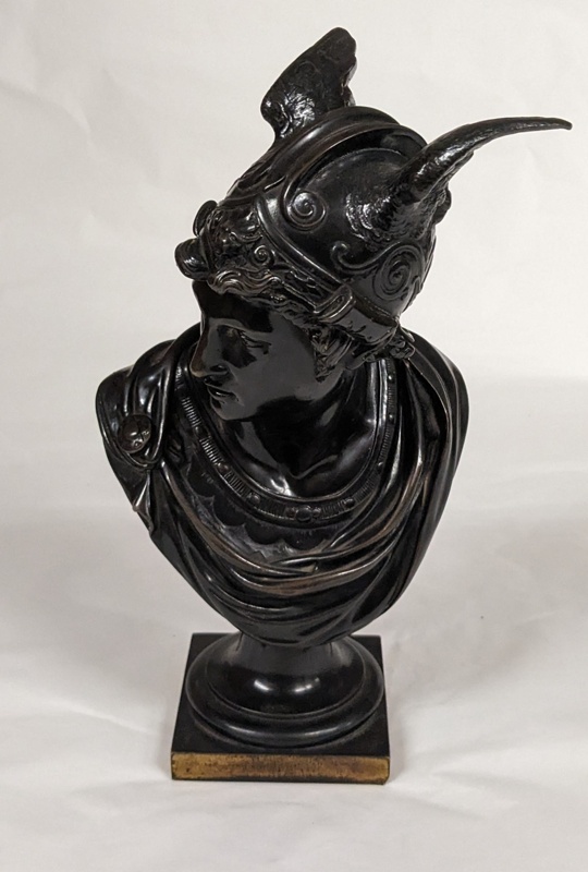 Bronze Bust of Classical Deity; BIKGM.3305a