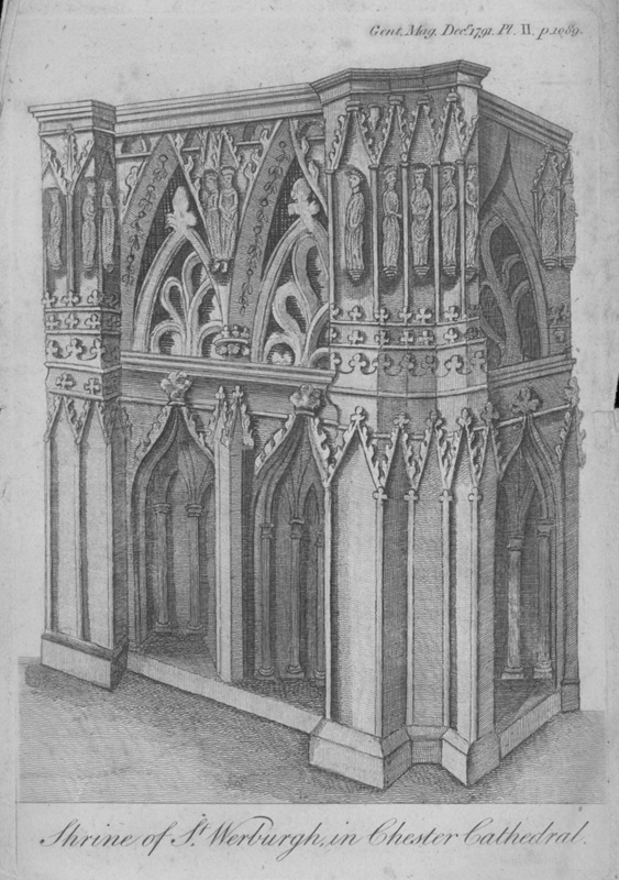 Shrine of St Werburgh in Chester Cathedral; Unknown; BIKGM.7684