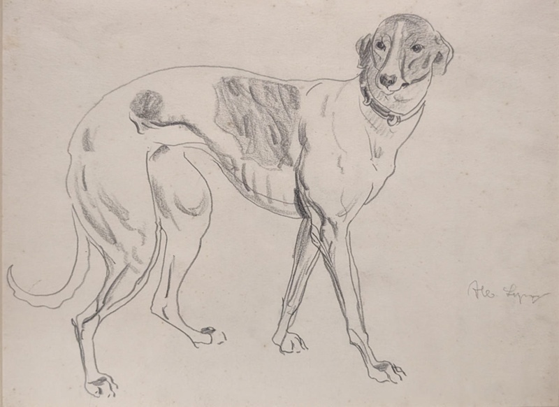 Drawing of Fanny; Lipczinski, Albert (1876–1977); BIKGM.9327