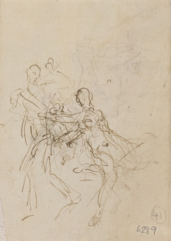 Sketch of Two Figures; BIKGM.6289