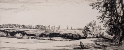 The Valley Farm, Sémur; Osborne, Malcolm (1880-1963); BIKGM.9167