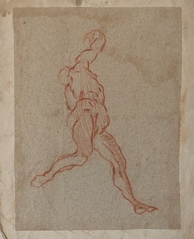 Figure Study of a Nude Swimmer; BIKGM.6279