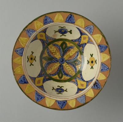 bowl; Della Robbia Pottery (active 1894-1906); BIKGM.8219