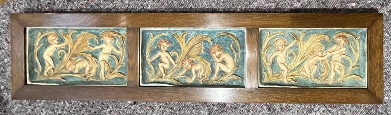 plaque; Della Robbia Pottery; BIKGM.943