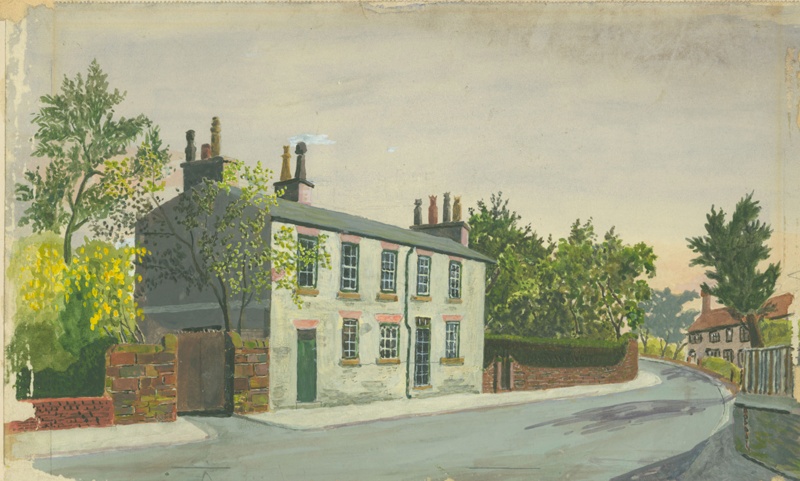 Lang House Lane, West Kirby; Hopps, Harold2; BIKGM.172c