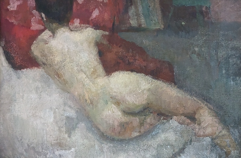 Rose Pettigrew, Nude. 1895; Steer, Philip Wilson (attributed to); BIKGM.8666