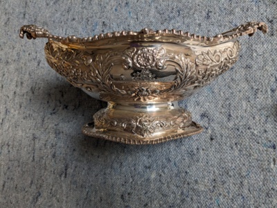 Cheshire Regiment Fruit Bowl; Elkington & Co; 1900-1901; BIKGM.6694
