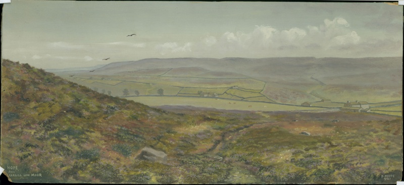 Near Hope from Scargill Moor, Yorkshire; Hopps, Harold; BIKGM.W468