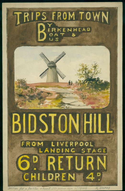 Trips from Town Bidston Hill; Hopps, Harold; BIKGM.W270