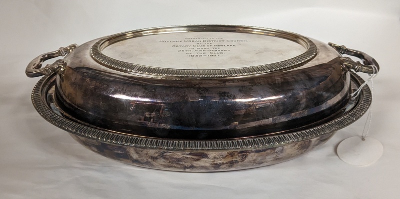 Two Handled Oval Dish and Cover ; Elkington & Co Ltd; BIKGM.244n