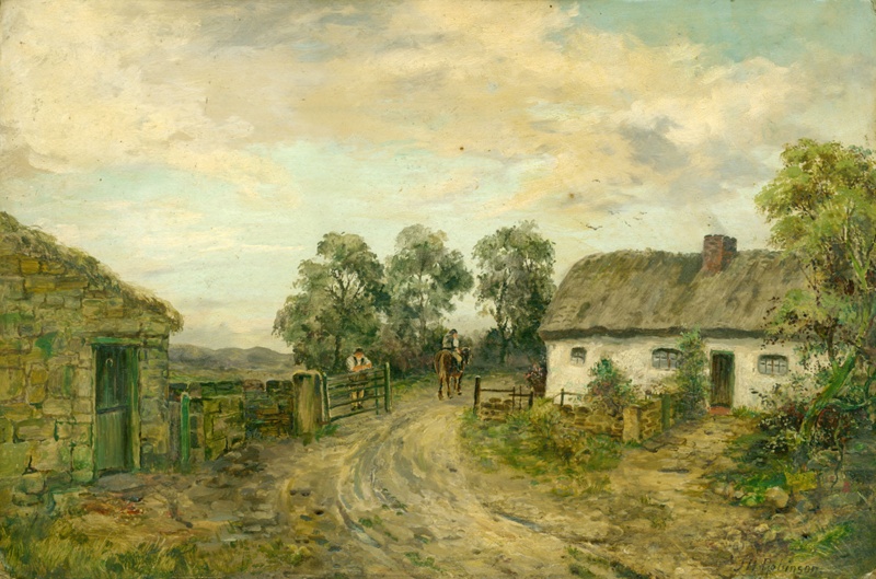 Old Cottage Wallasey Village; Robinson, James Henry (1852-1922); BIKGM.W525