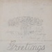 Sketch for Christmas Greeting Design 1943; Burke, Thomas; c. 1943; BIKGM.7343.24