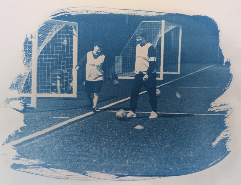 Trans Enby FC Cyanotype 1; Bradshaw, Marge; 2024; BIKGM.9116