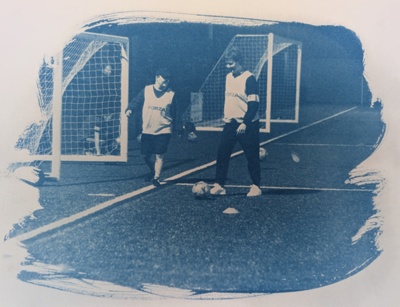 Trans Enby FC Cyanotype 1; Bradshaw, Marge; 2024; BIKGM.9116