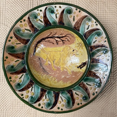 dish; Della Robbia; BIKGM.8261