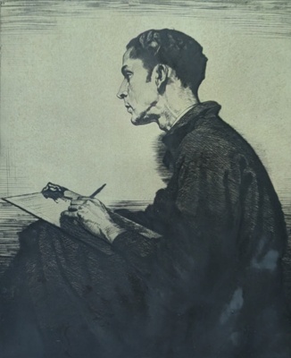 Self-Portrait; Reed, Stanley (1908-1978); BIKGM.8293