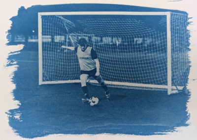 Trans Enby FC Cyanotype 2; Bradshaw, Marge; 2024; BIKGM.9117