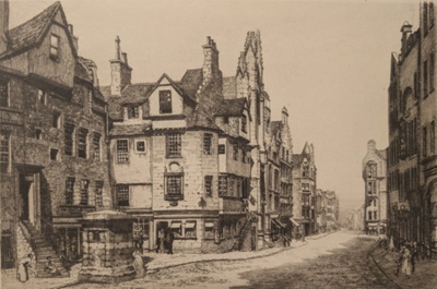 John Knox's House, Edinburgh; Clark, Charles Herbert (1890-1950); BIKGM.9189