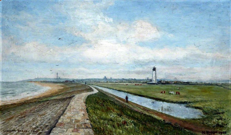 Leasowe Embankment; Hopps, Harold; 1908; BIKGM.W219
