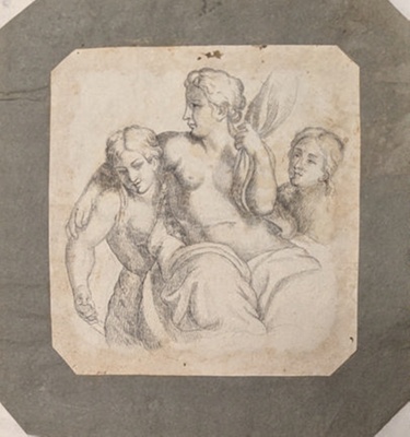 Study of Three Female Nudes ; BIKGM.6230