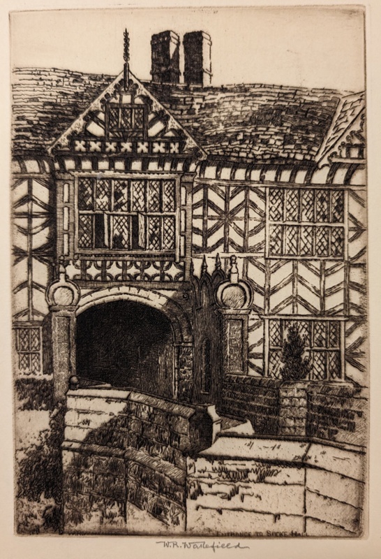 Entrance to Speke Hall; Wakefield, W.R.; BIKGM.8751