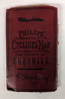 Philips Cyclists Map of Cheshire; George, Philip and Jon; BIKGM.6976