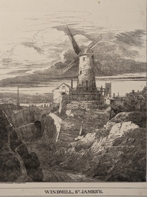 Windmill, St James; Nicholsons, S&G; 1821; BIKGM.8758