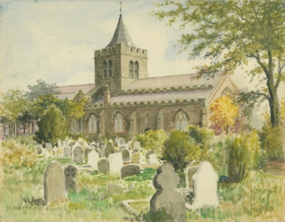 Hawarden Church; Hopps, Harold; BIKGM.W405