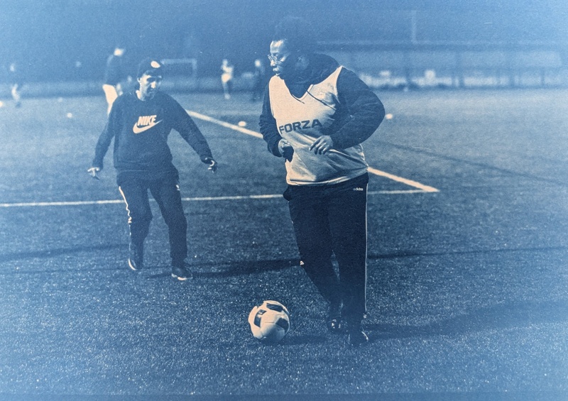 Trans Enby FC Cyanotype 12; Bradshaw, Marge; 2024; BIKGM.9127