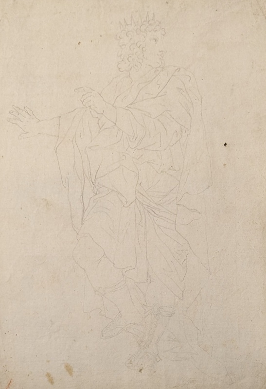 Classical Male Mythological Figure with Two Faces; BIKGM.6205