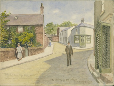 In West Kirby Old Village 1930; Hopps, Harold (1879-1967); BIKGM.W377