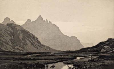 Scottish Landscape; Walker, Bernard Eyre (1886-1972); BIKGM.9141