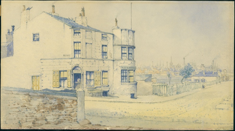 Queen Street, Lower Tranmere; Herdman, William Gawin (1805-1882); 1865; BIKGM.303