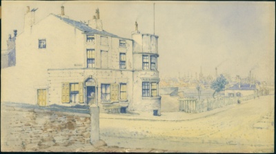 Queen Street, Lower Tranmere; Herdman, William Gawin (1805-1882); 1865; BIKGM.303