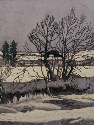 "Freeze Up"; Le Bas, Rachel Ann (1923-2020); BIKGM.9137