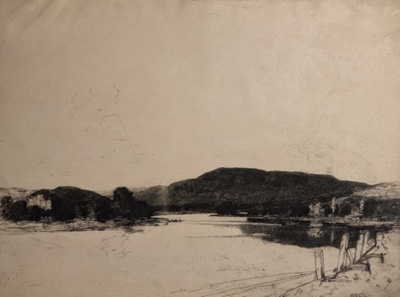 Elcho on the Tay; Cameron, David Young (1865-1945); 1900; BIKGM.9245