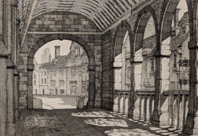 The Market Hall Chipping Camden; Taylor, Albert (1918-1987); BIKGM.9233