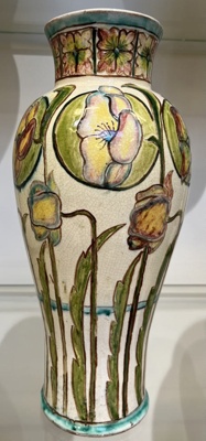 Iris vase; Della Robbia Pottery; BIKGM.L227.13