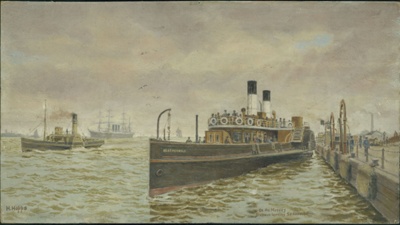 On the Mersey; Hopps, Harold (1879-1967); BIKGM.W814