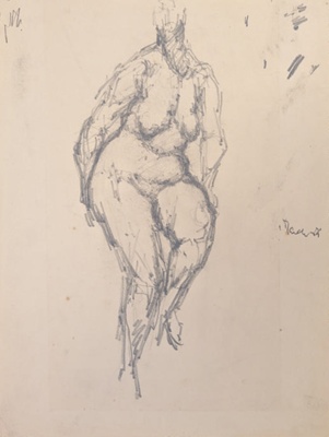 Nude; Horsfield, Nicholas (1917-2005); BIKGM.8976