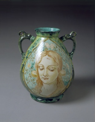 Vase; Della Robbia Pottery (active 1894-1906); 1903-1906; BIKGM.932