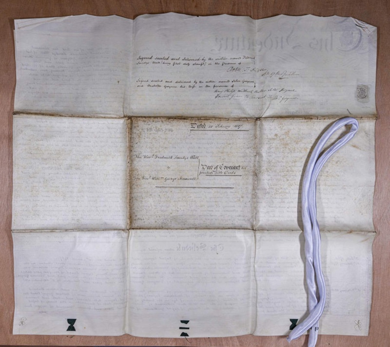 Object Deed Deed of Covenant dated 14th February 1837; BUFTM.2023.0364 | eHive