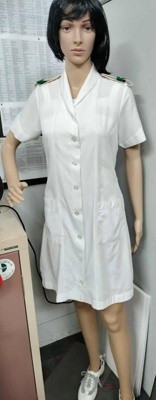 Enrolled Nurse Uniform from Te Kuiti Hospital; c1980; 2025.2186 Enrolled Nurse Uniform from Te Kuiti Hospital; c1980; 2025.2186