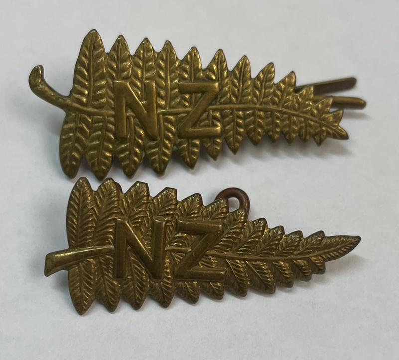 Two New Zealand Army Nursing Corp Badges; New Zealand Government; 2023.
