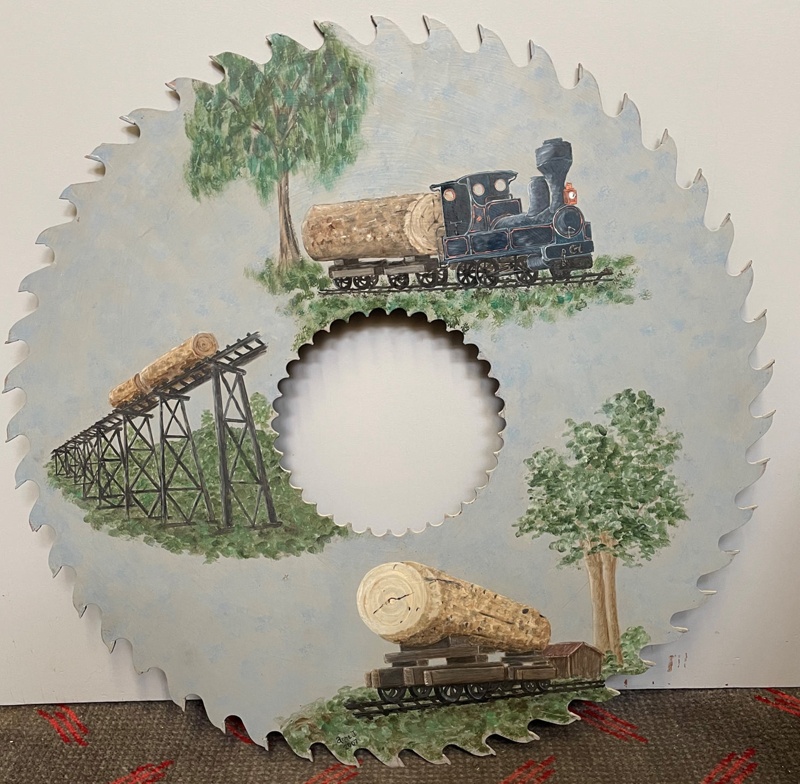 Large Circular Saw Blade; 2022.0503 on NZ Museums