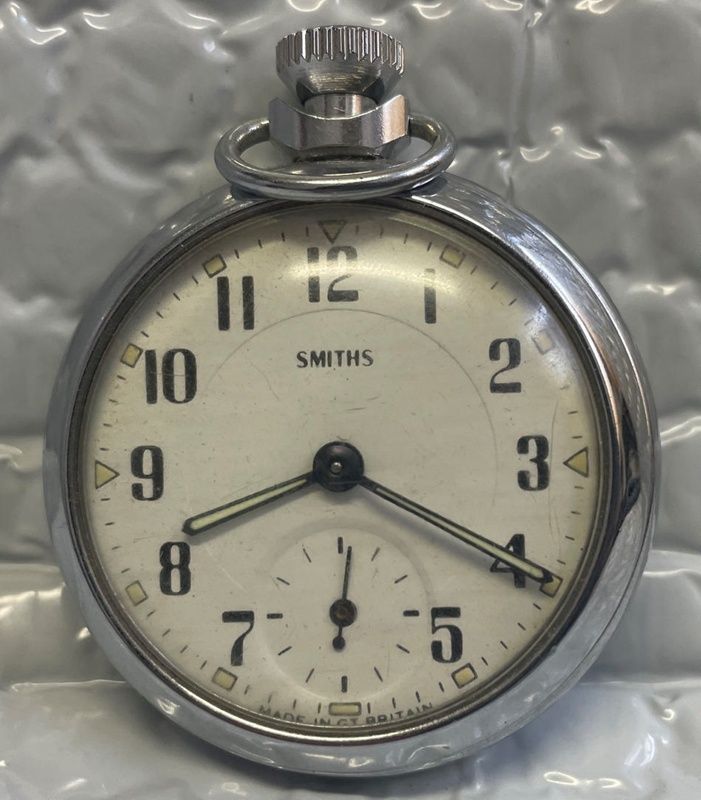Smith, Pocket Watch; Smiths; 2022.0543 on NZ Museums
