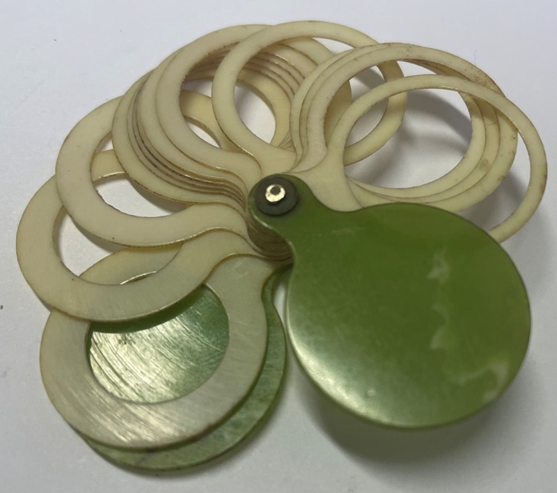 Plastic ring sizer 2022 0570 ehive