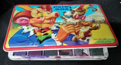 Children's Water Colour Paint Box; 2025.2153