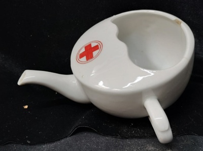 Red Cross Invalid Feeding Cup; 1901-1940; 2025.2102